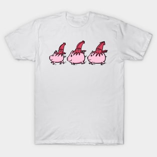 Squids Riding Pigs T-Shirt